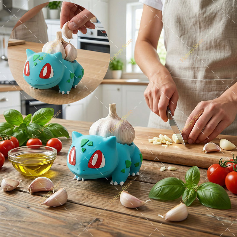 Funny Kitchen Gadgets Gifts - Model Pokemon Bulbasaur, zabawka drukowana 3D,