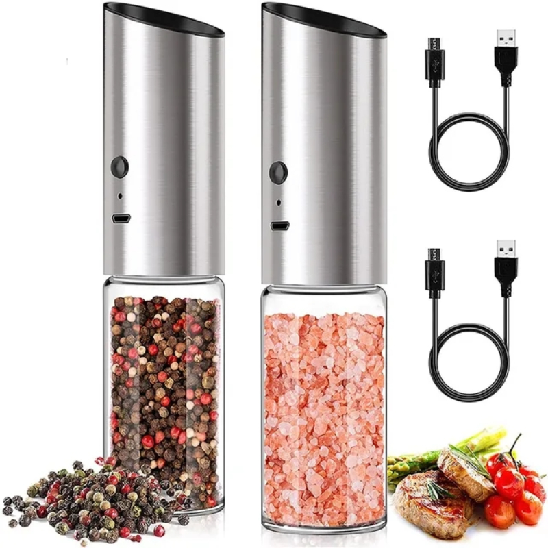 Kitchen Gadgets Small - ZaiXiao elektryczny młynek do soli i