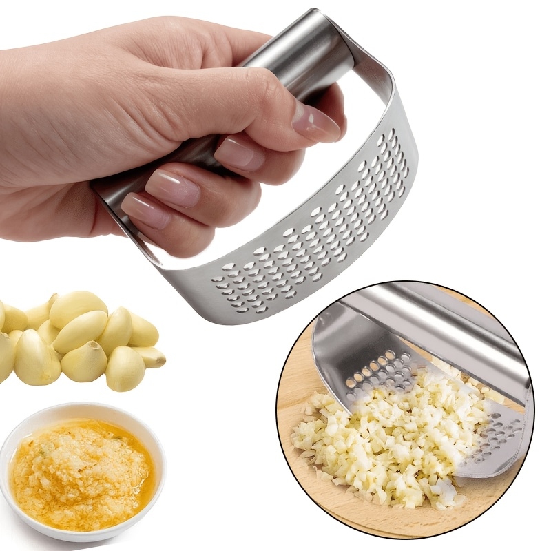 Kitchen Gadgets Garlic - Ręczna praska do czosnku ze stali