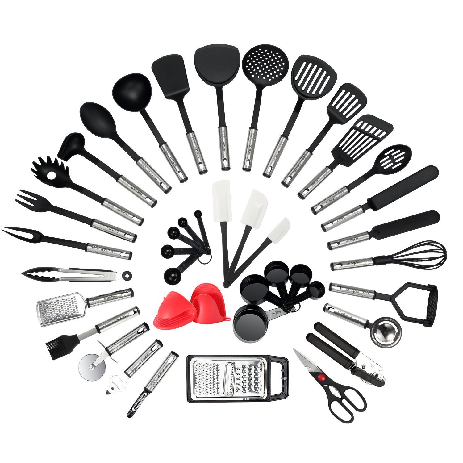 Kitchen Gadgets In - Gorąca Wyprzedaż 42-częściowy Zestaw Przyborów Kuchennych