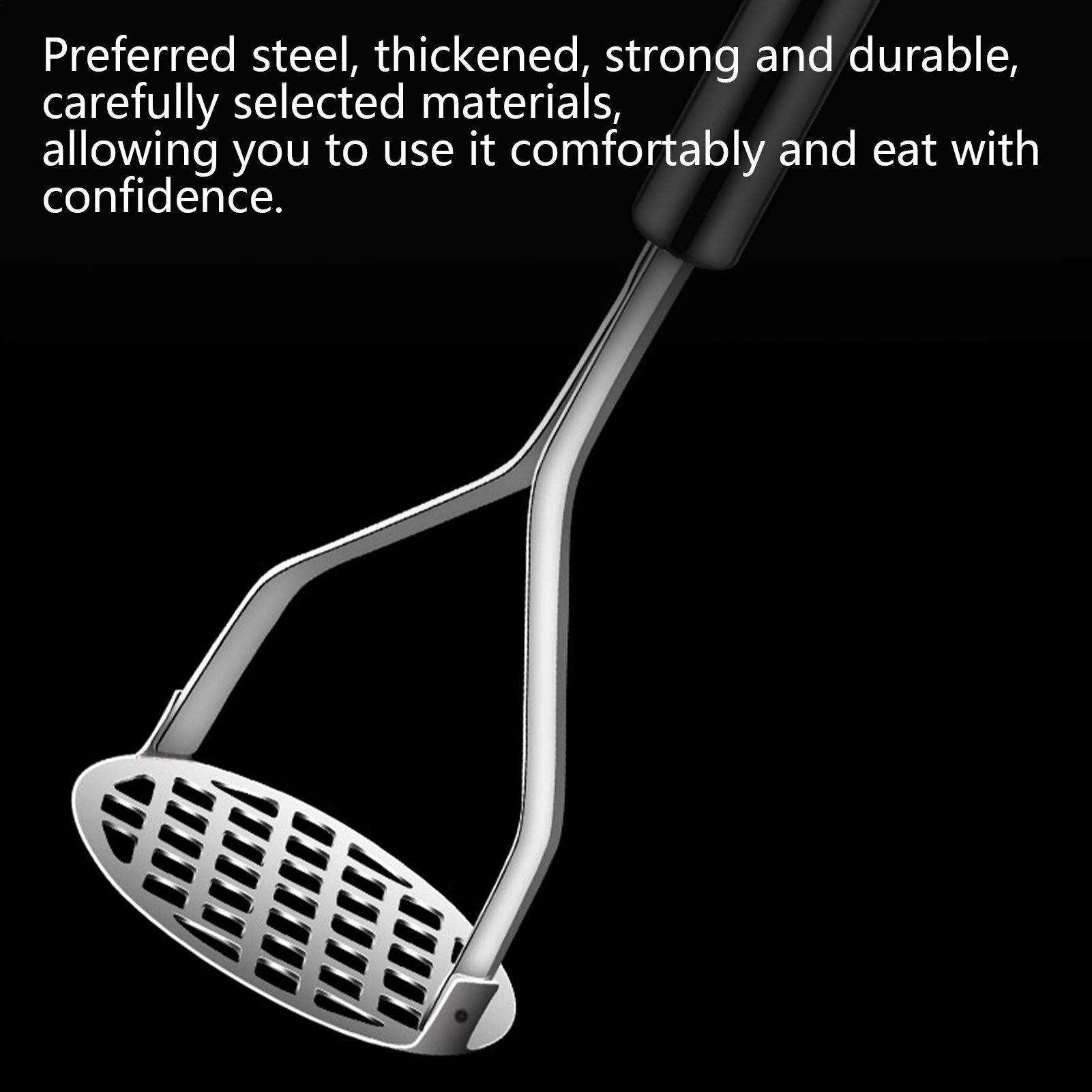 Potato Masher Ricer - Ręczna tłuczka do ziemniaków ze stali
