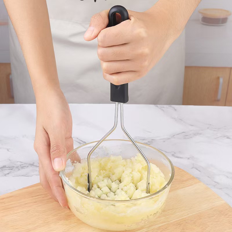 Potato Masher Ricer - Praska do ziemniaków ze stali nierdzewnej,