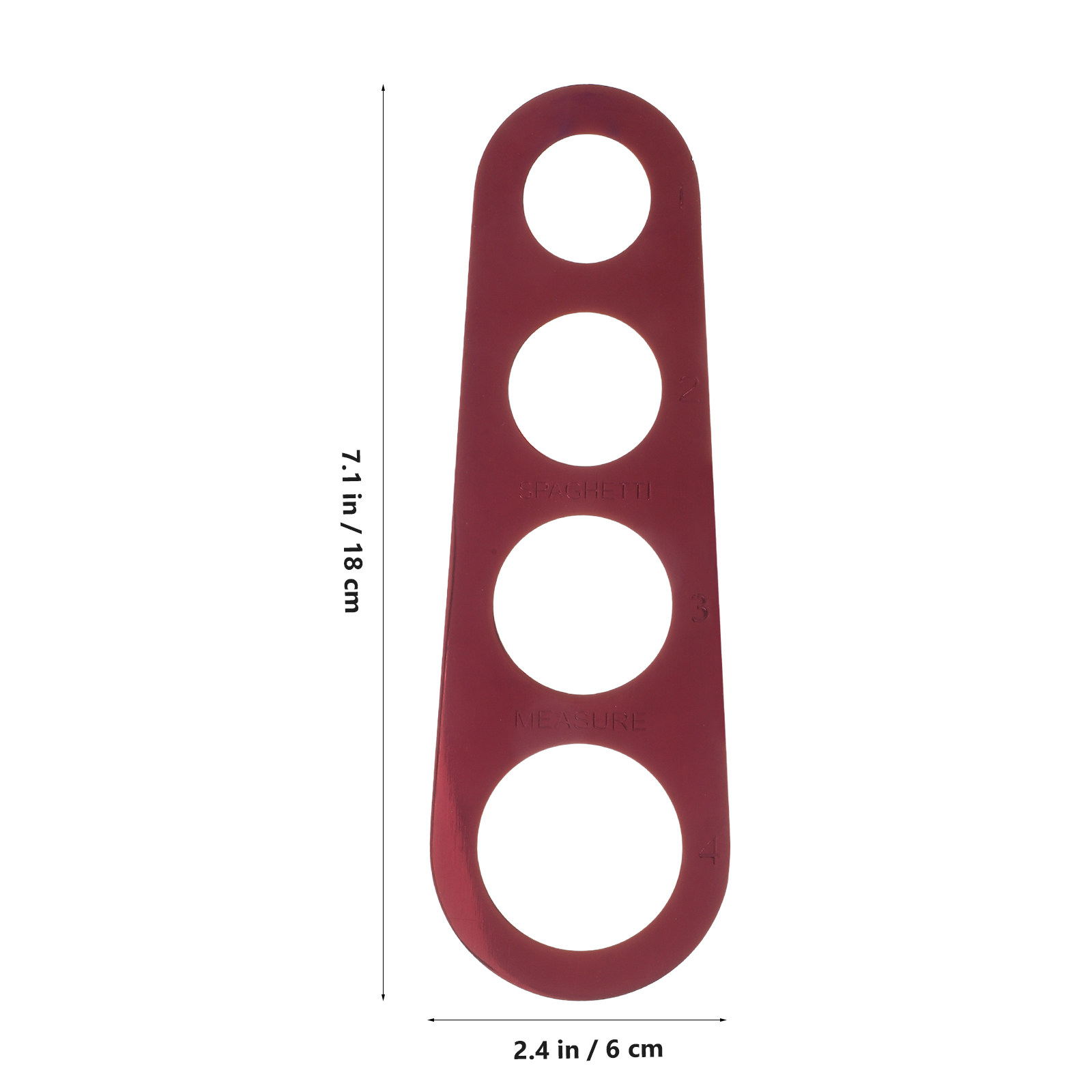 Stalowy miernik do makaronu z  – Pasta Measuring Tool recenzja i cena
