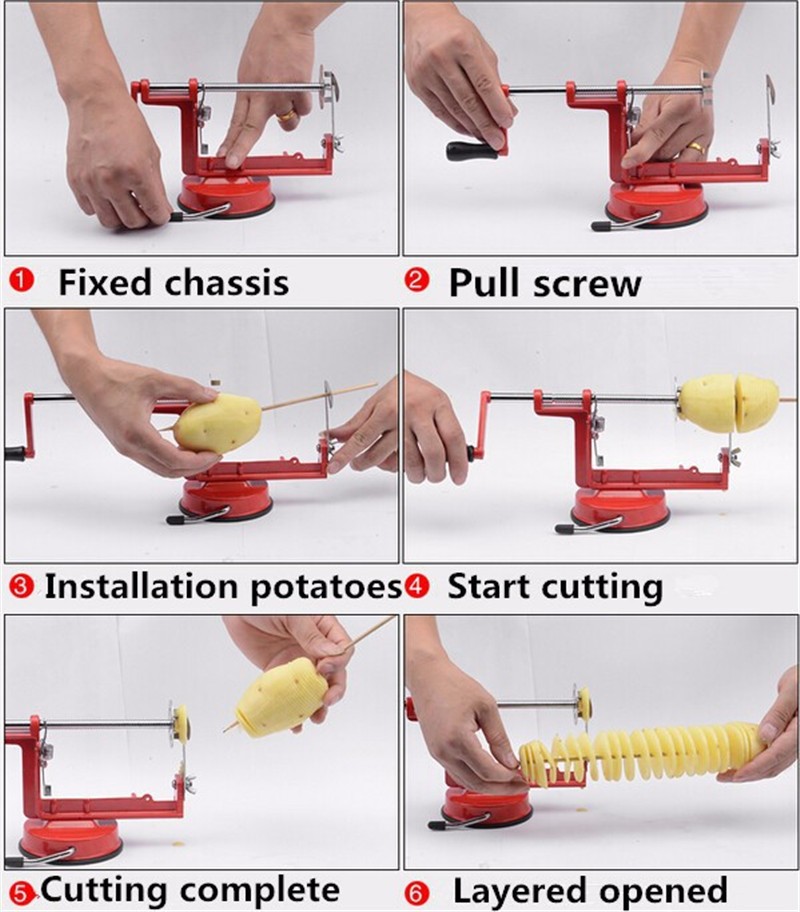 1 szt. Twister do ziemniaków k – Potato Masher Ricer recenzja i cena