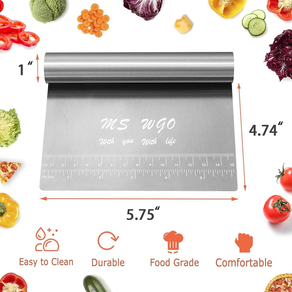 Skrobak do ciasta ze stali nie – Pasta Measuring Tool recenzja i cena