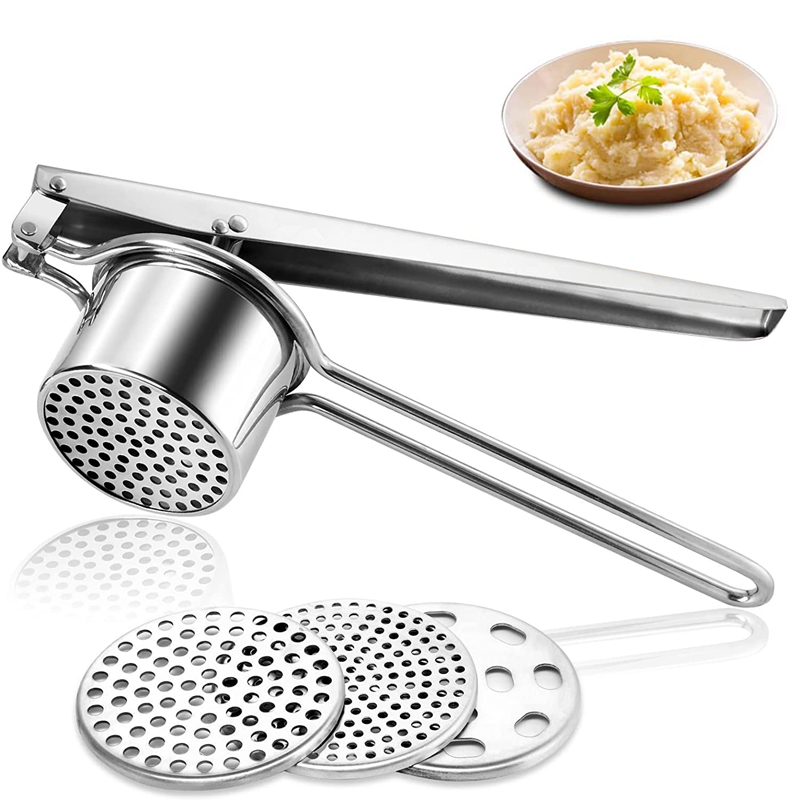 LMETJMA Ręczna wyciskarka do z – Potato Masher Ricer recenzja i cena