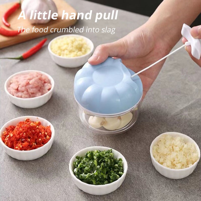 1 szt. Niebiesko-Różowy Ręczny – Kitchen Gadgets Garlic recenzja i cena
